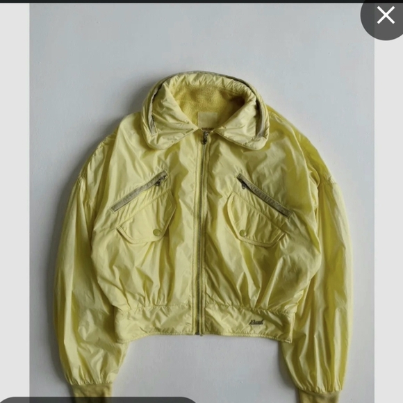 Diesel Women's Vibrant Yellow Bomber Jacket - Picture 10 of 11